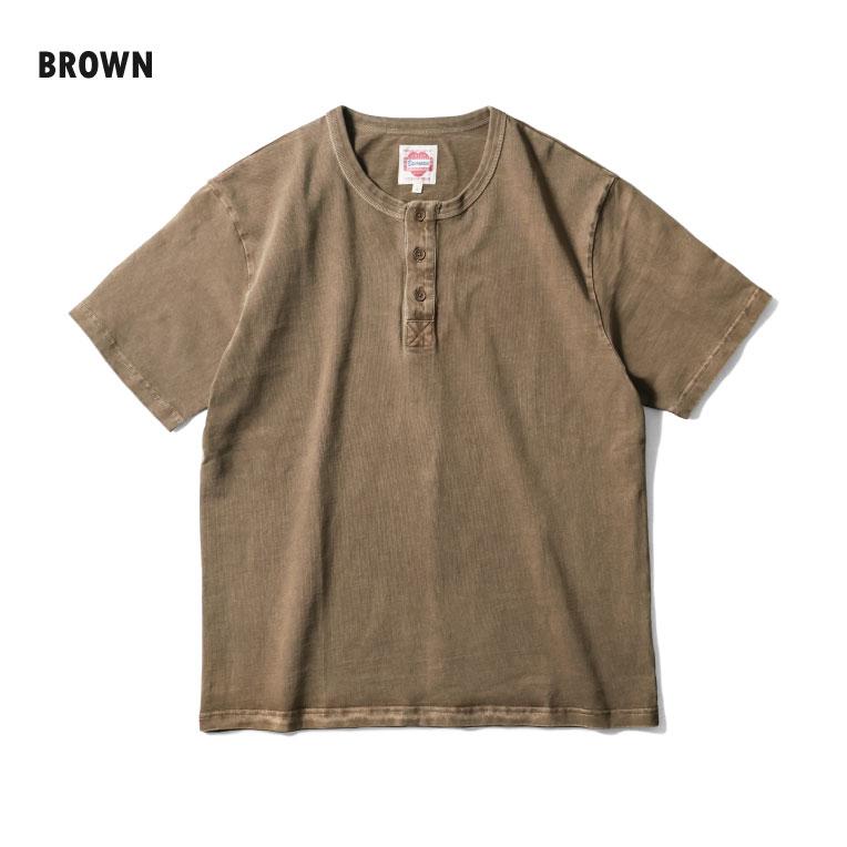 INDIGO SEA / インディゴシー  INS267 THREE BUTTON HENLEY SHIRT / スリーボタンヘンリーネックTシャツ -全3色- |  | 07
