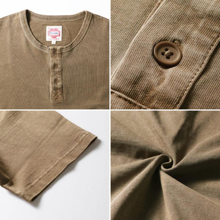 INDIGO SEA / インディゴシー  INS267 THREE BUTTON HENLEY SHIRT / スリーボタンヘンリーネックTシャツ -全3色- |  | 09