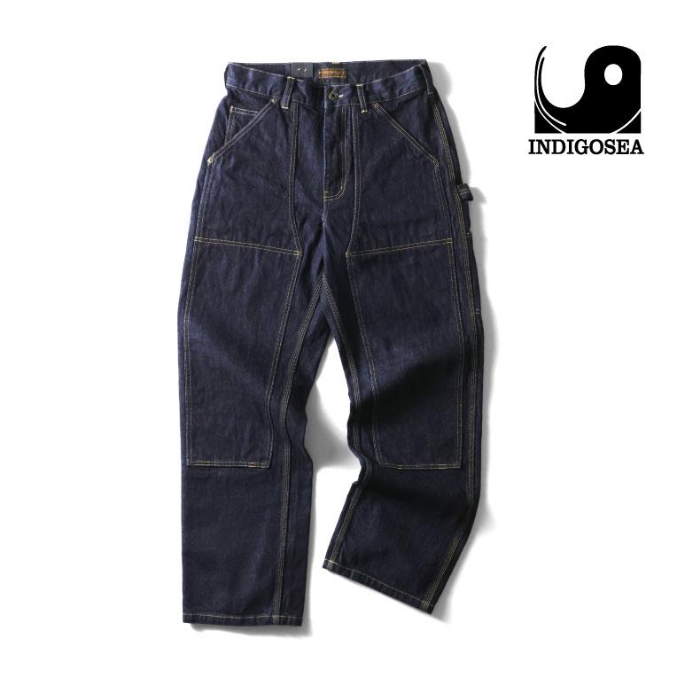 【並行輸入品】INDIGO SEA / インディゴシー INS270 RAW DENIM VINTAGE DOUBLE FRONT  SELVEDGE JEANS / ロウデニムダブルフロントセルビッジジーンズ -全1色- | LOS ANGELES APPAREL