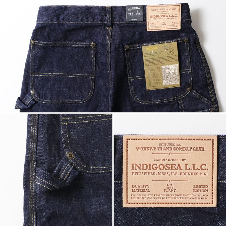 【並行輸入品】INDIGO SEA / インディゴシー INS270 RAW DENIM VINTAGE DOUBLE FRONT  SELVEDGE JEANS / ロウデニムダブルフロントセルビッジジーンズ -全1色- | LOS ANGELES APPAREL | 06