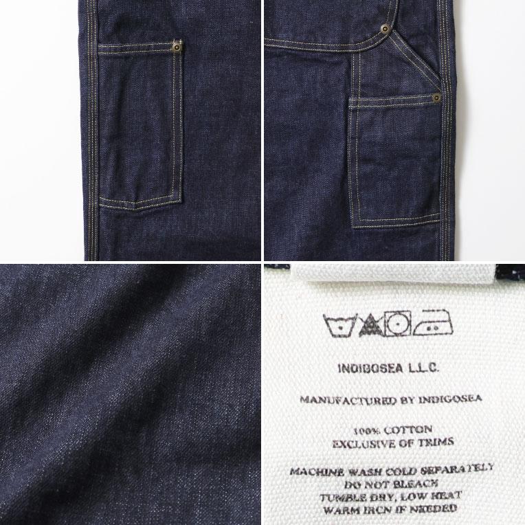 【並行輸入品】INDIGO SEA / インディゴシー INS270 RAW DENIM VINTAGE DOUBLE FRONT  SELVEDGE JEANS / ロウデニムダブルフロントセルビッジジーンズ -全1色- | LOS ANGELES APPAREL | 07