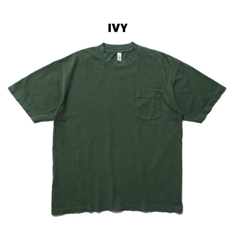 新品　Lon GARMENT-DYED TEE 新品 USA製 LOS ANGELES APPAREL 8.5oz Binding Garment Dye S/S