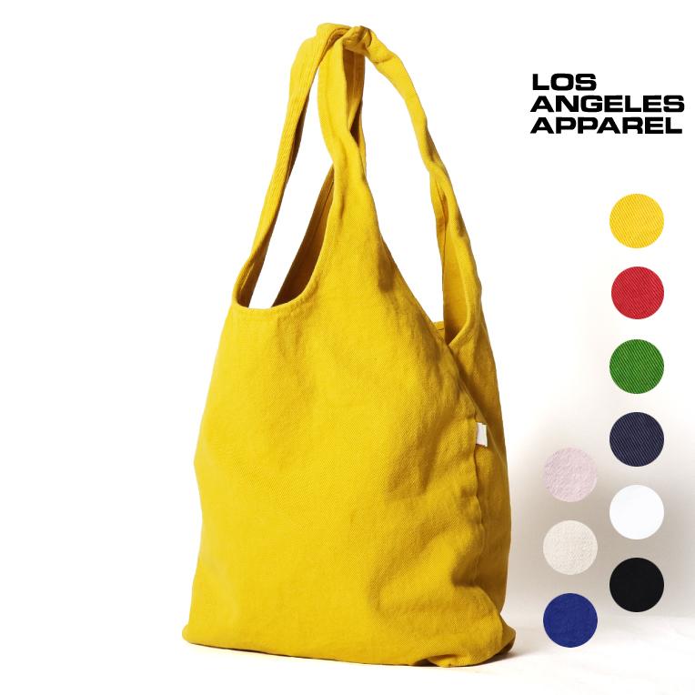 【並行輸入品】LOS ANGELES APPAREL / ロサンゼルスアパレル L-BD13 BULL DENIM SHOPPING BAG / ショッピングバッグ -全9色- | 