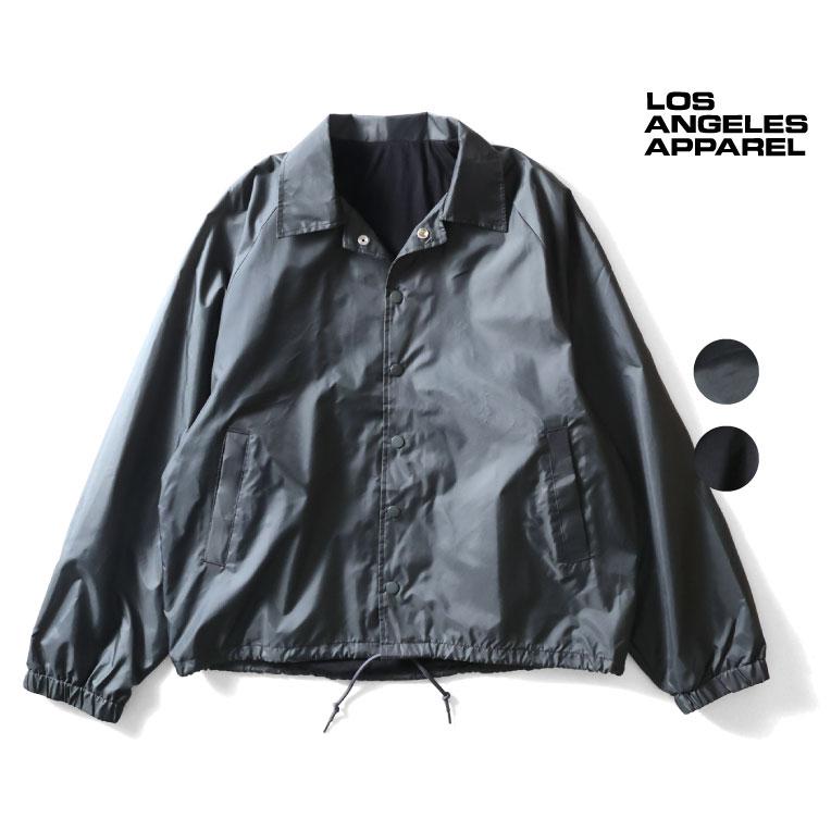 LOS ANGELES APPAREL / ロサンゼルスアパレル L-RNF401 NYLON RAGLAN COACHES JACKET / ナイロンラグランコーチジャケット -全2色- | LOS ANGELES APPAREL