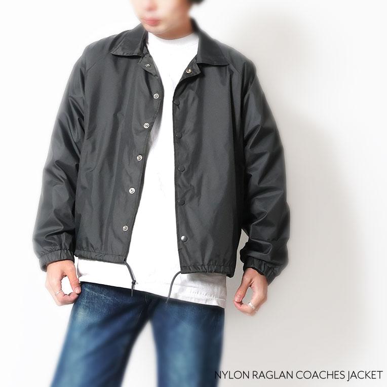 LOS ANGELES APPAREL / ロサンゼルスアパレル L-RNF401 NYLON RAGLAN COACHES JACKET / ナイロンラグランコーチジャケット -全2色- | LOS ANGELES APPAREL | 02