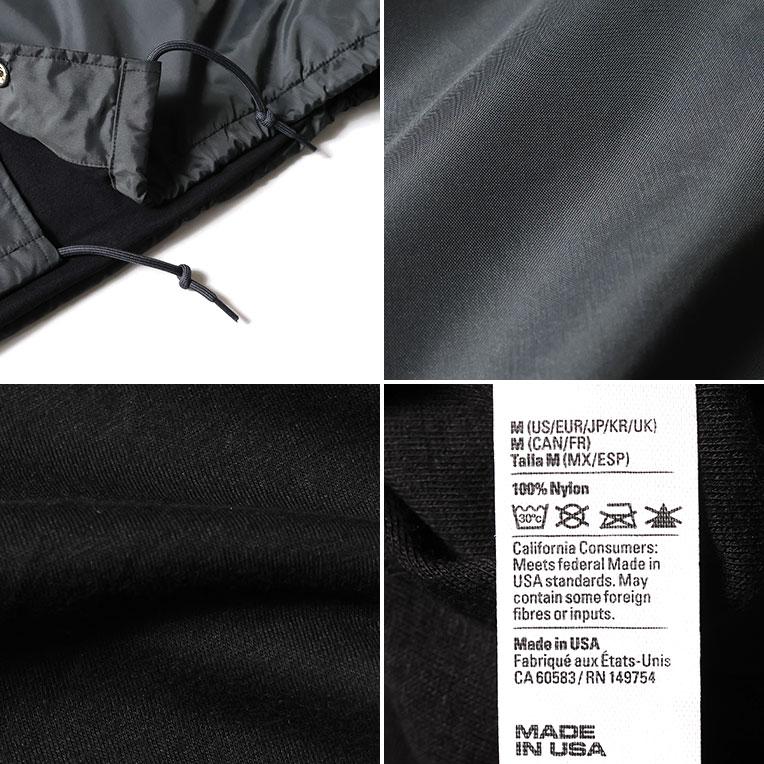 LOS ANGELES APPAREL / ロサンゼルスアパレル L-RNF401 NYLON RAGLAN COACHES JACKET / ナイロンラグランコーチジャケット -全2色- | LOS ANGELES APPAREL | 08