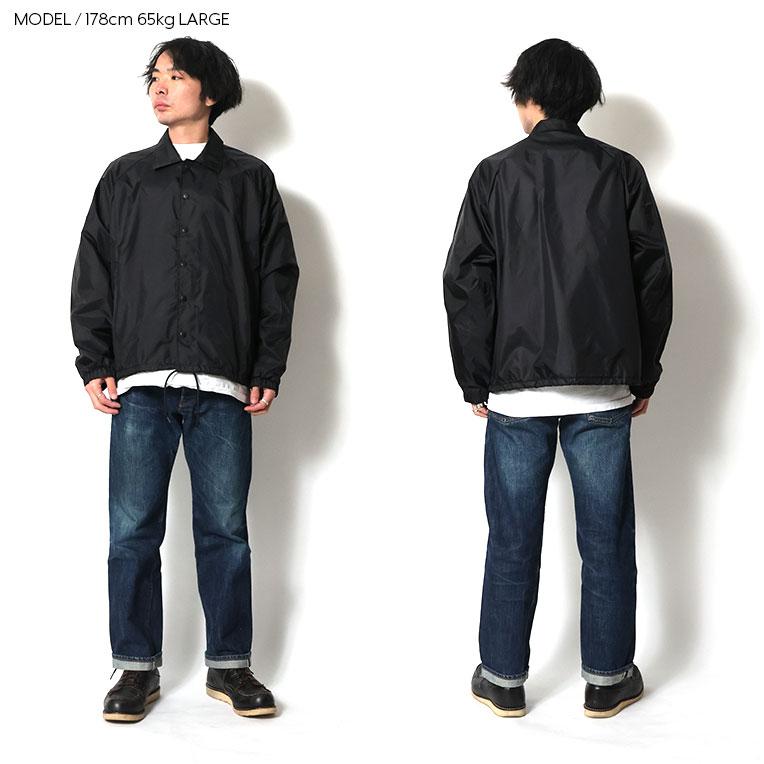 LOS ANGELES APPAREL / ロサンゼルスアパレル L-RNF401 NYLON RAGLAN COACHES JACKET / ナイロンラグランコーチジャケット -全2色- | LOS ANGELES APPAREL | 09