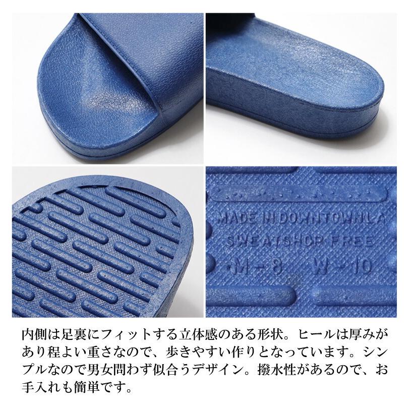 LOS ANGELES APPAREL / ロサンゼルスアパレル L-UNISLIDE UNISEX EVERYDAY SLIDES / ユニセックス エブリデイ スライド -全4色-｜extra-exceed｜13