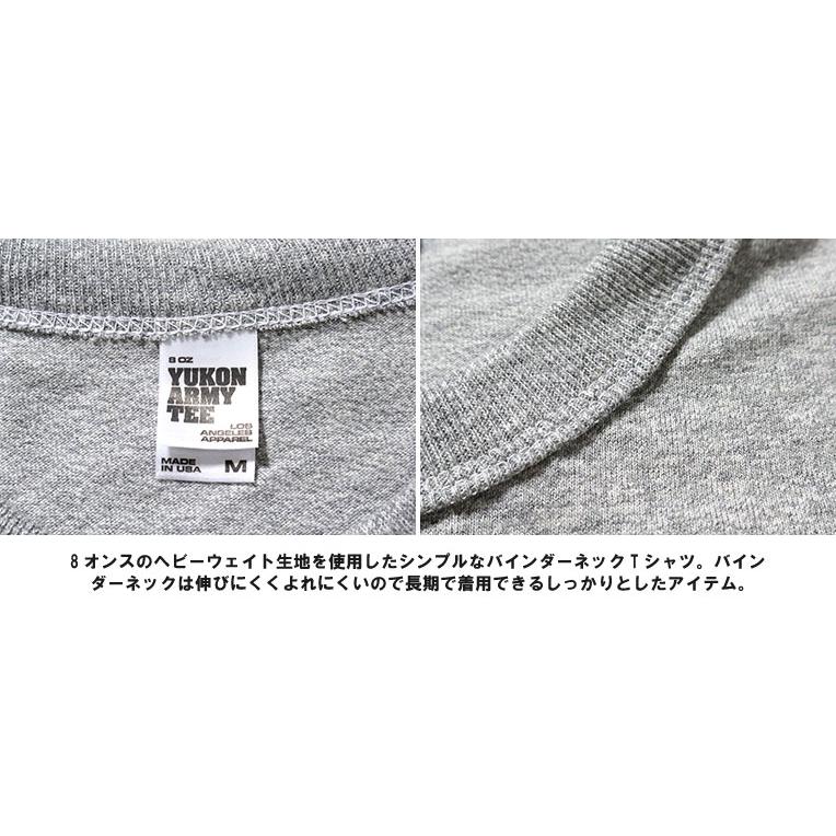 【並行輸入品】LOS ANGELES APPAREL/ロサンゼルスアパレル LAA-MT01 USA MADE 8.0oz TEE / 8.0オンスTシャツ -全1色- | LOS ANGELES APPAREL | 04