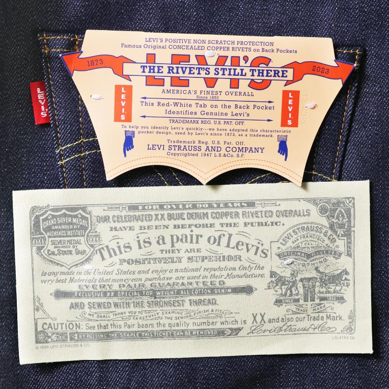 LEVI'S VINTAGE CLOTHING / リーバイス ヴィンテージ クロージング LVC1947RIGID LEVI'S × TOM SACHS 1947 501XX  / リーバイス × トム・サックス 1947 501XX |  | 10