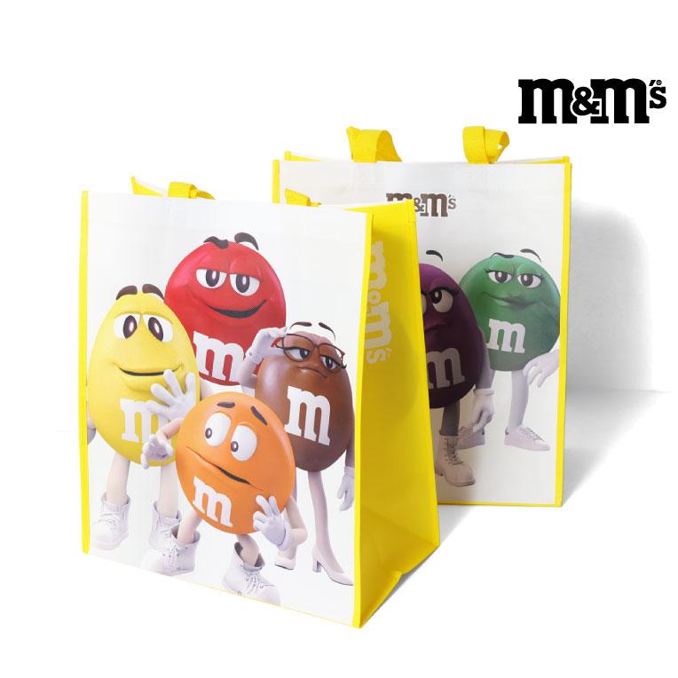 【並行輸入品】M&M / エムアンドエムズ MM01 M＆Ms TOTE BAG / ショッピングバッグ -全1色- 派手 | 