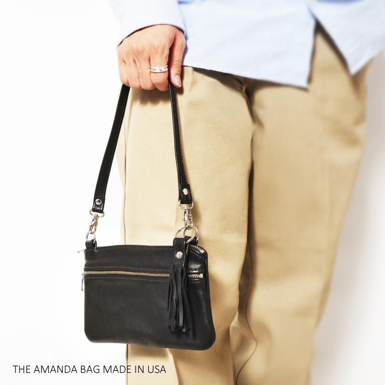 MOONSHINE LEATHER CO. / ムーンシャインレザーカンパニー MOON005 THE AMANDA BAG / アマンダバッグ -全6色- | LOS ANGELES APPAREL | 04