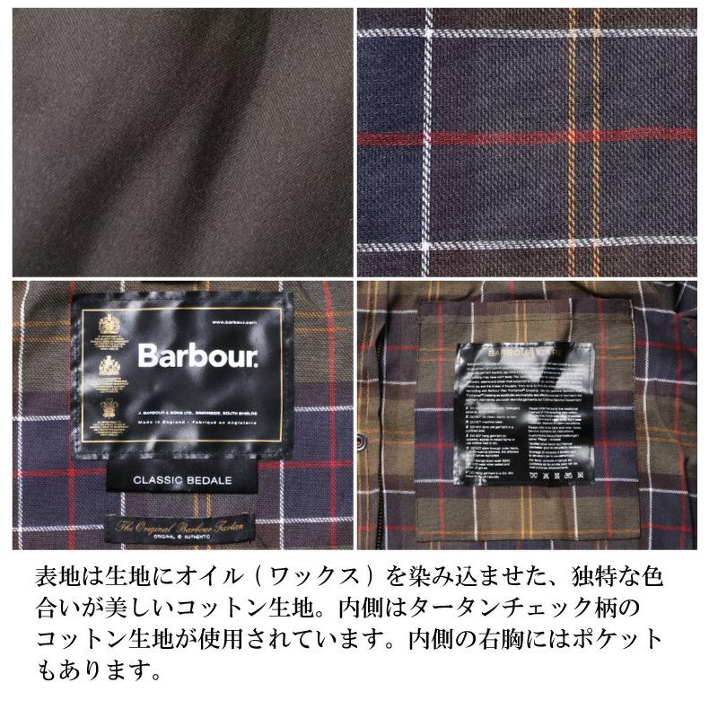 【並行輸入品】BARBOUR / バブアー MWX0010 CLASSIC BEDALE WAX JACKET / クラシック ビデイル ワックス ジャケット -全1色- | Barbour | 10