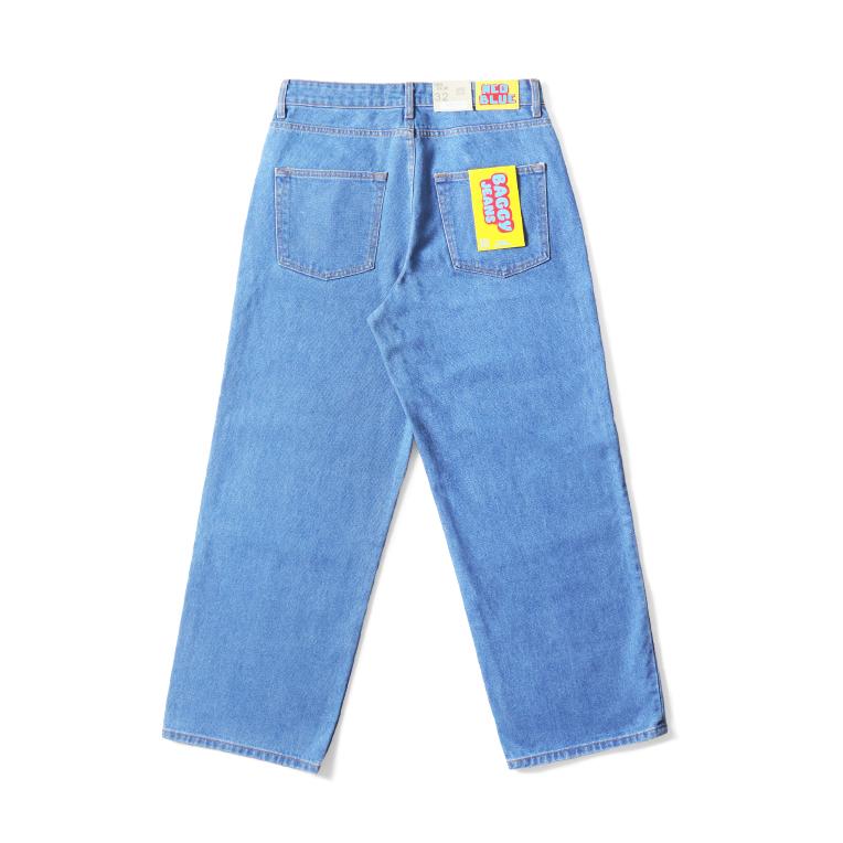 【並行輸入品】NEO BLUE / ネオブルー NEO244 MEDIUM BLUE BAGGY JEANS  / ミディアムブルーバギージーンズ -全1色- |  | 04