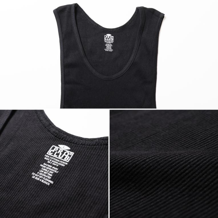 【並行輸入品】PRO CLUB/プロクラブ  P-112 PRO CLUB PREMIUM RINGSPUN COTTON RIBBED A-SHIRT / プレミアム リングスパン リブ タンクトップ -全2色- |  | 05