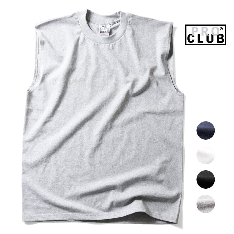 【並行輸入品】PRO CLUB/プロクラブ  PCB113 PRO CLUB HEAVYWEIGHT SLEEVELESS MUSCLE TEE / ヘビーウェイト スリーブレス マッスル TEEシャツ -全4色- | 