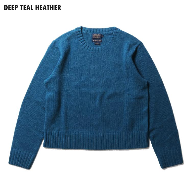 【並行輸入品】PENDLETON ペンドルトン PEN2431 WOMEN'S HERITAGE SHETLAND RELAXED CREW PULLOVER / ヘリテージシェットランドクルーネックセーター |  | 08