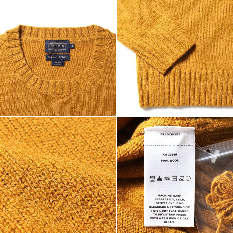 【並行輸入品】PENDLETON ペンドルトン PEN2431 WOMEN'S HERITAGE SHETLAND RELAXED CREW PULLOVER / ヘリテージシェットランドクルーネックセーター |  | 11