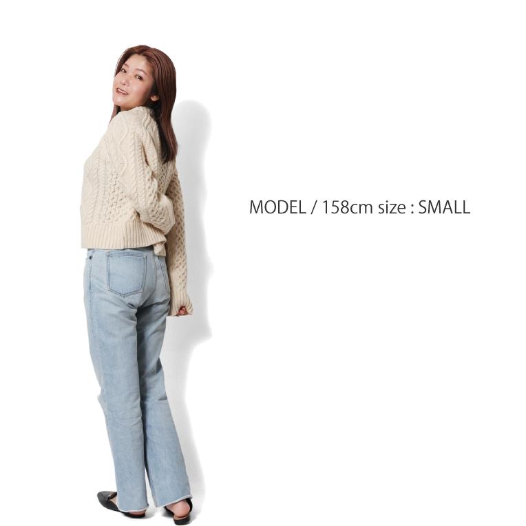 【並行輸入品】PENDLETON ペンドルトン PEN2432 WOMEN'S HERITAGE SHETLAND CROPPED FISHERMAN SWEATER / ヘリテージシェットランドフィッシャーマンセーター |  | 12