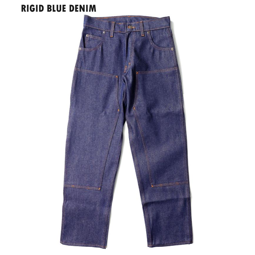 【並行輸入品】PRISON BLUES / プリズンブルース PRBS192 DOUBLE KNEE WORK JEAN 7-POCKET / ダブルニーワークデニムジーンズ 7ポケット -全3色- |  | 09