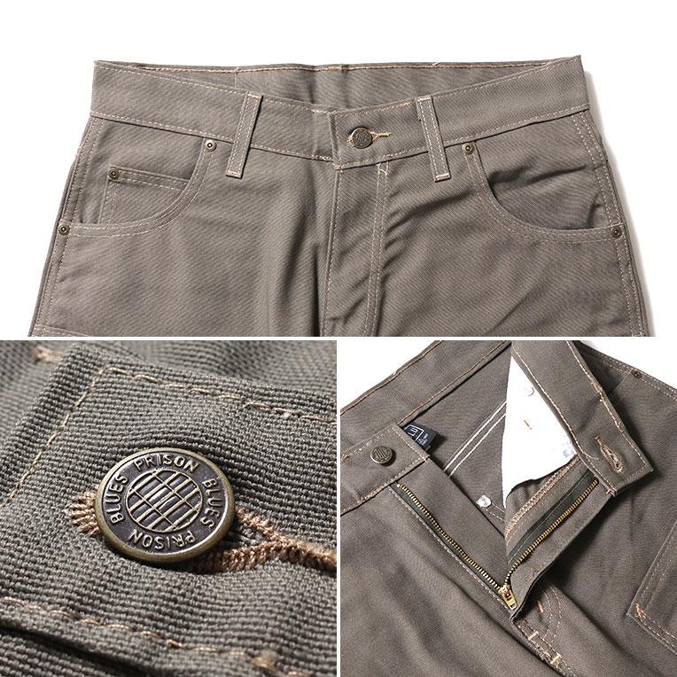 【並行輸入品】PRISON BLUES / プリズンブルース PRBS192OD DOUBLE KNEE WORK JEAN 7-POCKET / ダブルニーワークジーンズ 7ポケット -全2色- |  | 08