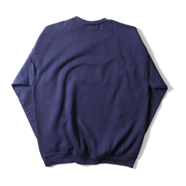 【並行輸入品】PRISON BLUES / プリズンブルース PRBS330 USA PLATE CREW NECK SWEAT SHIRT / プレートロゴプリントクルーネックスウェットシャツ  -全3色- |  | 08