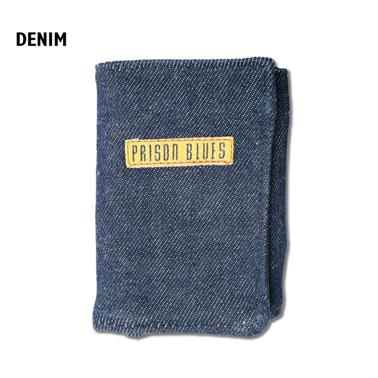 【並行輸入品】PRISON BLUES / プリズンブルース PRBS520 BLUE DENIM TRI-FOLD WALLET / ブルーデニム三つ折り財布 -全1色- |  | 02