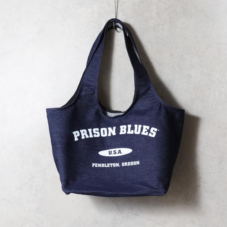【並行輸入品】PRISON BLUES / プリズンブルース PRBS52411 GROCERY BAG VERSITY LOGO / グロサリー バッグ バーシティロゴ |  | 07