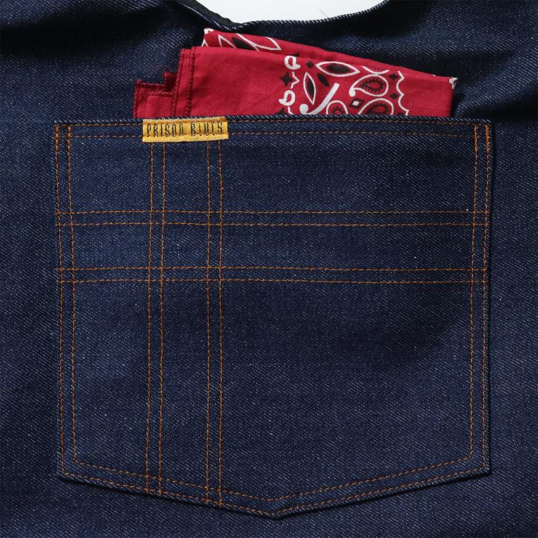 【並行輸入品】PRISON BLUES / プリズンブルース PRBS52411 GROCERY BAG VERSITY LOGO / グロサリー バッグ バーシティロゴ |  | 08