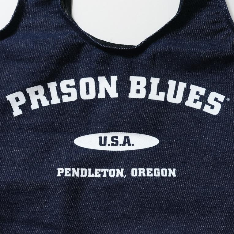 【並行輸入品】PRISON BLUES / プリズンブルース PRBS52411 GROCERY BAG VERSITY LOGO / グロサリー バッグ バーシティロゴ |  | 09