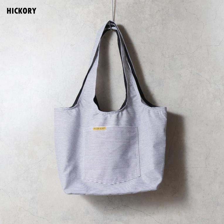 【並行輸入品】PRISON BLUES / プリズンブルース PRBS52411H GROCERY BAG HICKORY VERSITY LOGO / グロサリー バッグ バーシティロゴ - ヒッコリー - |  | 03
