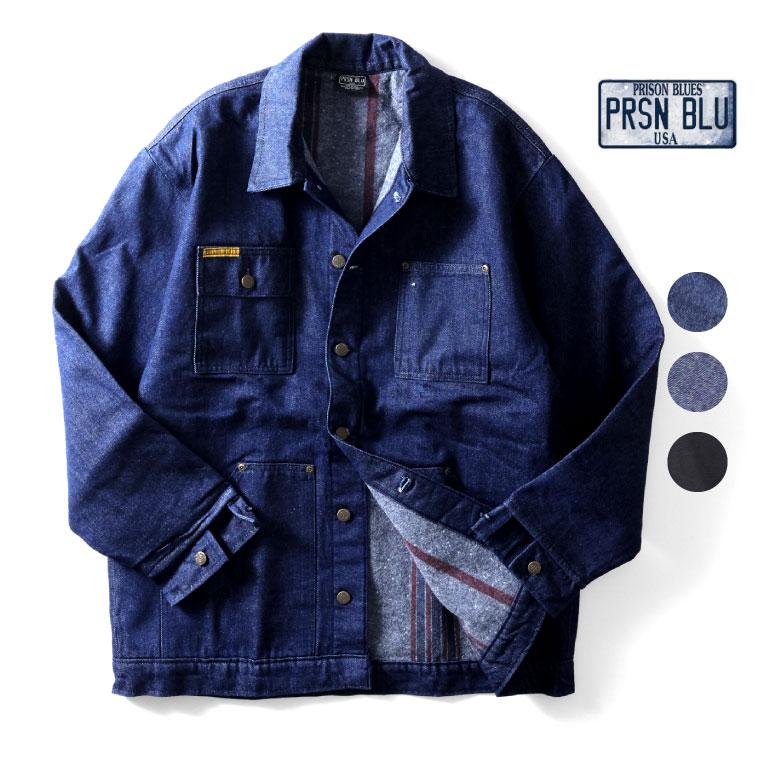 PRISON BLUES / プリズンブルース PRBS620 YARD COAT BLANKET PRISON BLUES / プリズンブルース PRBS620 YARD COAT BLANKET