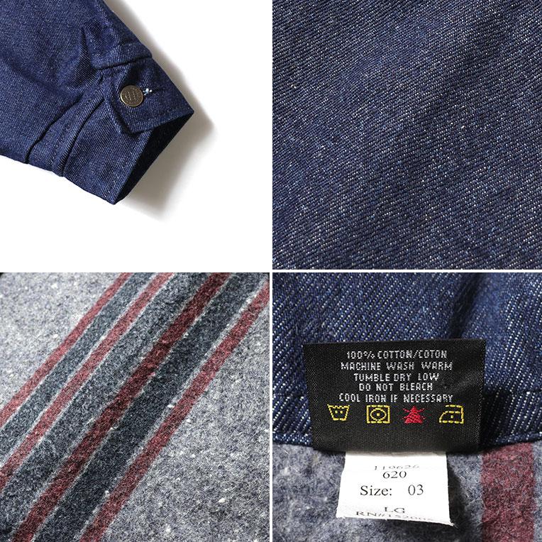 【並行輸入品】PRISON BLUES / プリズンブルース PRBS620 YARD COAT BLANKET LINED/ ヤードコート ブランケットライナー-全3色- |  | 14