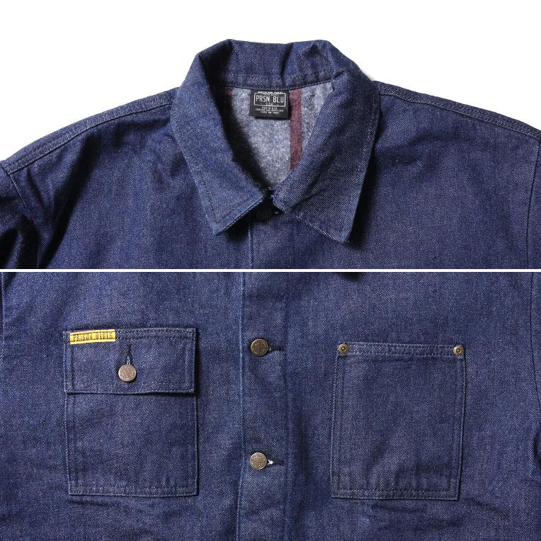 【並行輸入品】PRISON BLUES / プリズンブルース PRBS620 YARD COAT BLANKET LINED/ ヤードコート ブランケットライナー-全3色- |  | 12