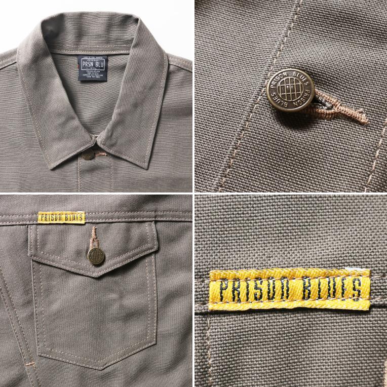 【並行輸入品】PRISON BLUES / プリズンブルース PRBS650 WESTERN JACKET / ウエスタンジャケット -全1色- |  | 05