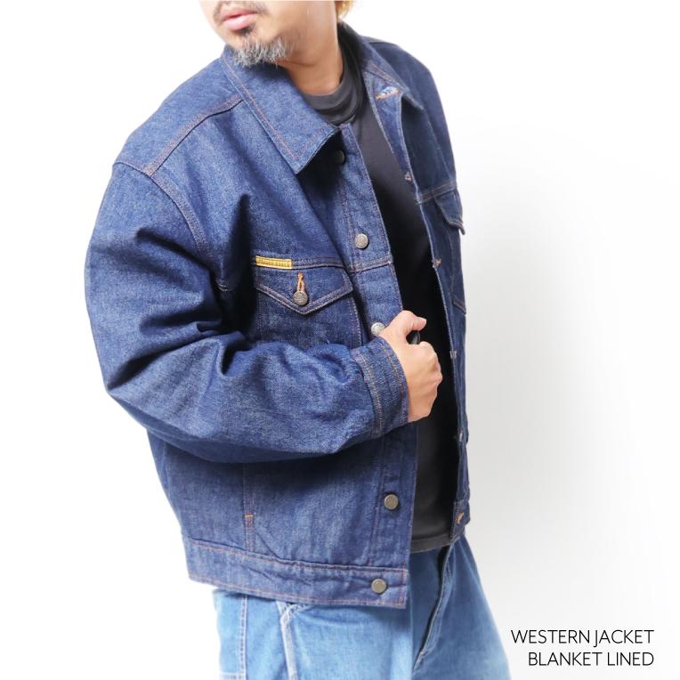 【並行輸入品】PRISON BLUES / プリズンブルース PRBS660 WESTERN JACKET BLANKET LINED / ウェスタンジャケット ブランケットライナー-全2色- |  | 03
