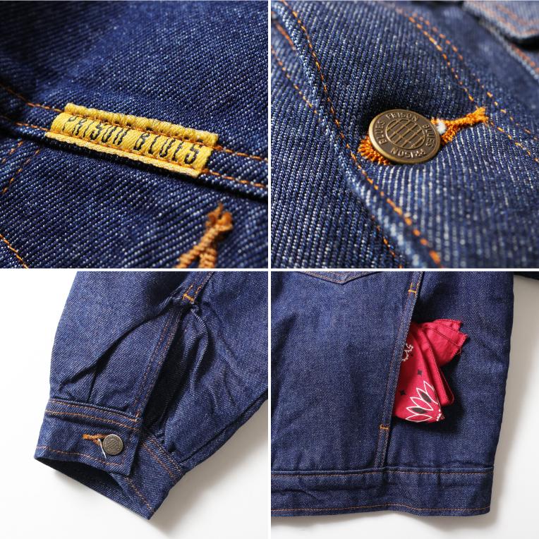 【並行輸入品】PRISON BLUES / プリズンブルース PRBS660 WESTERN JACKET BLANKET LINED / ウェスタンジャケット ブランケットライナー-全2色- |  | 10