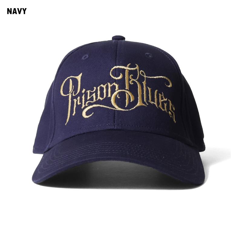 【並行輸入品】PRISON BLUES / プリズンブルース PRBS7551 BASEBALL CAP COLD SCRIPT LOGO / ベースボールキャップ コールドスクリプトロゴ - 全2色 - |  | 04