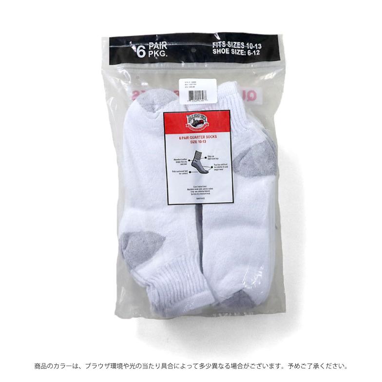 【並行輸入品】THE RAILROAD SOCK / レイルロードソックス RS6068 MENS 6Pair QUARTER SOCKS / メンズクォーターソックス 6足パック  -全1色- | Railroad Sock | 02