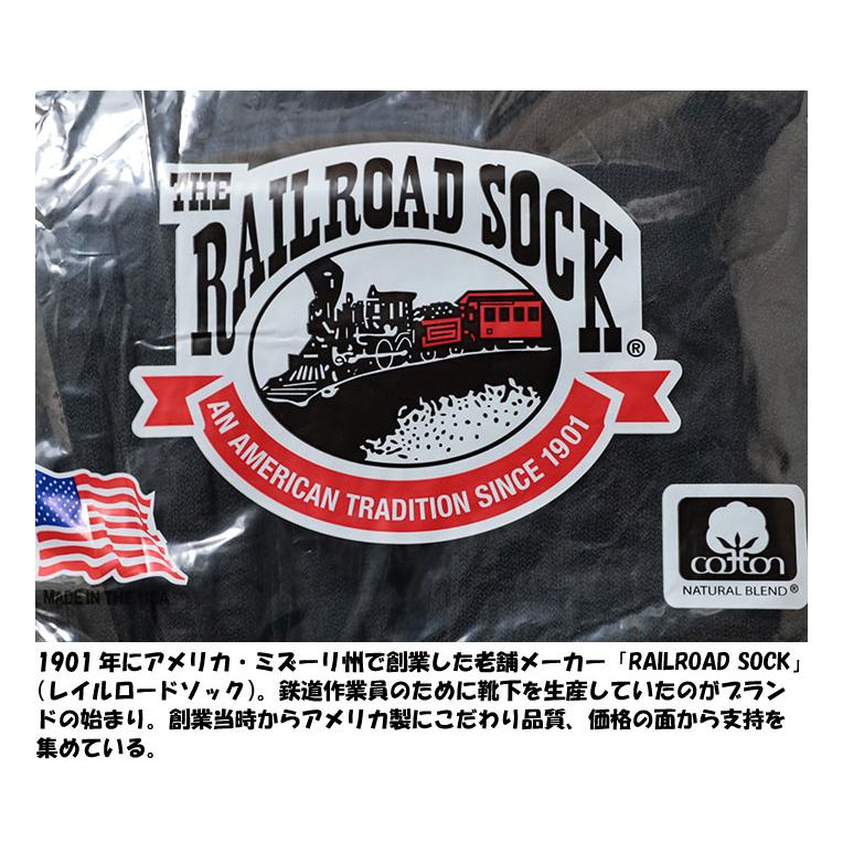 【並行輸入品】THE RAILROAD SOCK / レイルロードソック  RS808 MENS 8PAIR CREW SOCKS / メンズ8足クルーソックス -全2色- |  | 01