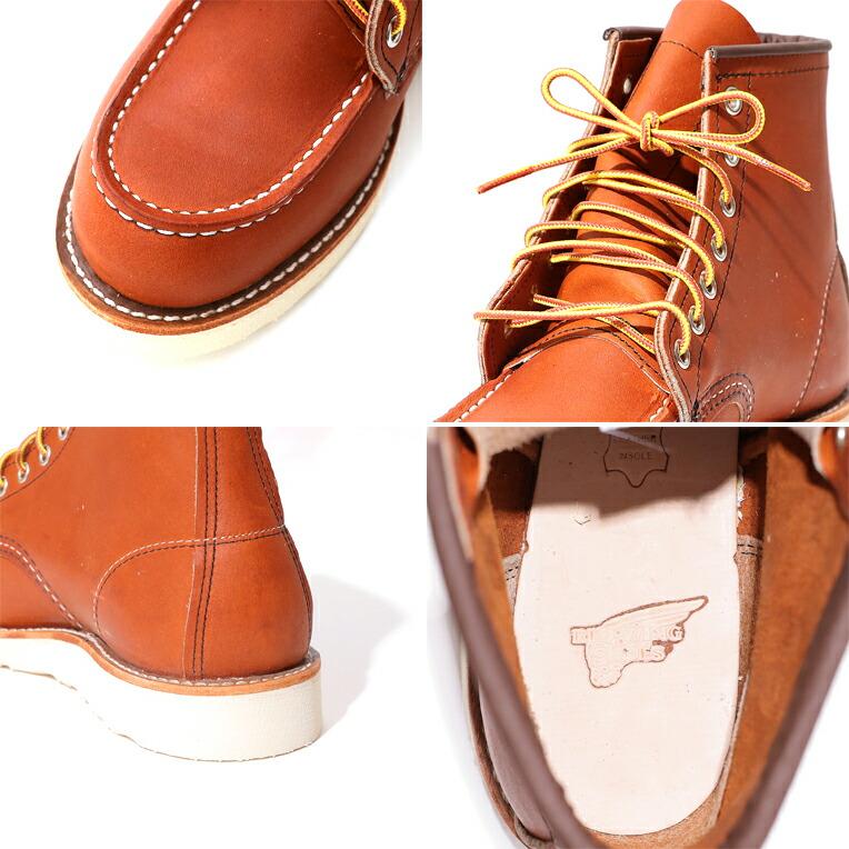 RED WING / レッドウィング RW875 6-INCH CLASSICS MOC,ORO LEGACY / 6インチ クラシックモック オロレガシー -全1色- | LOS ANGELES APPAREL | 06