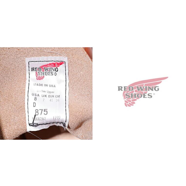RED WING / レッドウィング RW875 6-INCH CLASSICS MOC,ORO LEGACY / 6インチ クラシックモック オロレガシー -全1色- | LOS ANGELES APPAREL | 07