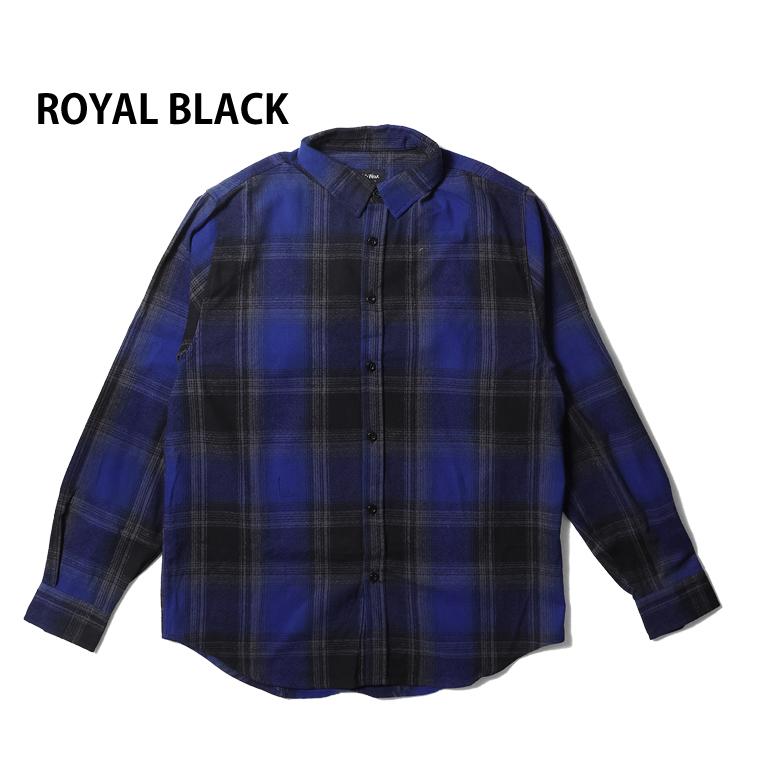 【並行輸入品】SHAKA WEAR / シャカウェア S-PFOS PLAID FLANNEL OVER SHIRT / プレイド フランネル オーバーシャツ -全4色- | SHAKA WeAR | 07