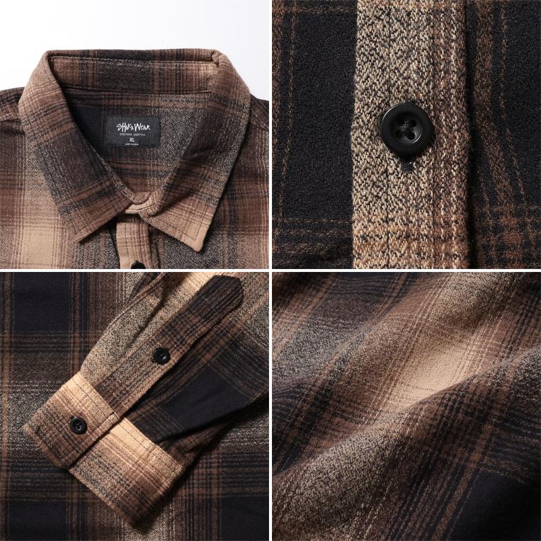 【並行輸入品】SHAKA WEAR / シャカウェア S-PFOS PLAID FLANNEL OVER SHIRT / プレイド フランネル オーバーシャツ -全4色- | SHAKA WeAR | 11
