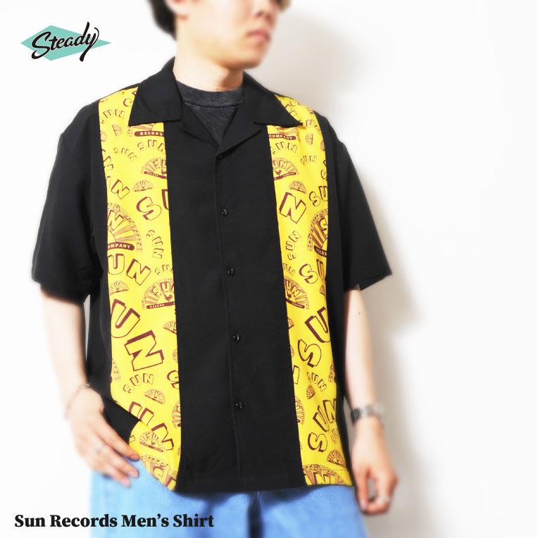 【並行輸入品】STEADY / ステディー SR-36 SUN RECORDS MEN'S SHIRT / サンレコードメンズシャツ -全1色- | LOS ANGELES APPAREL | 02