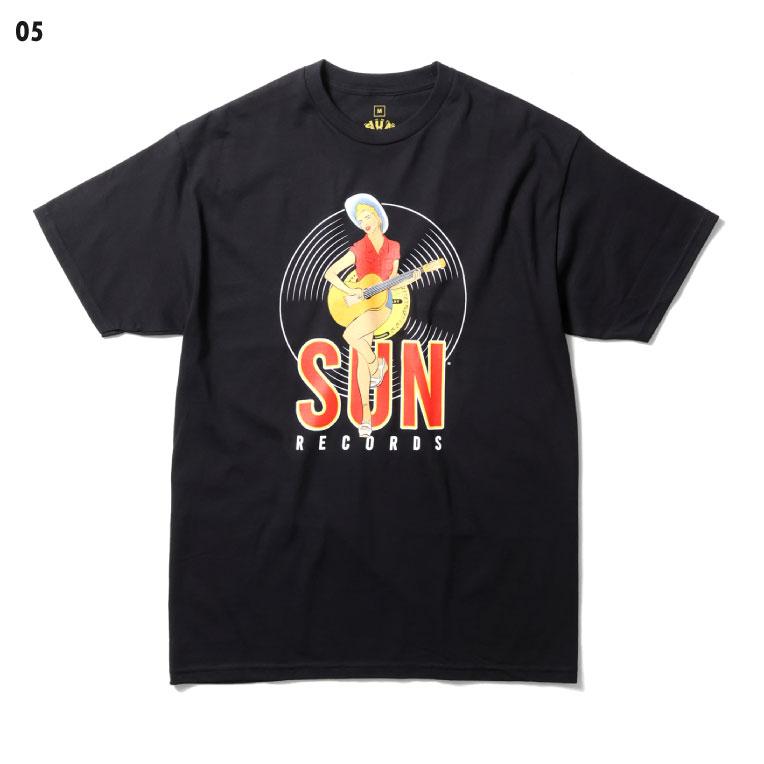 【並行輸入品】STEADY / ステディー SR100 SUN RECORDS MEN'S TEE / サンレコードメンズTEEシャツ -全7色- | LOS ANGELES APPAREL | 17