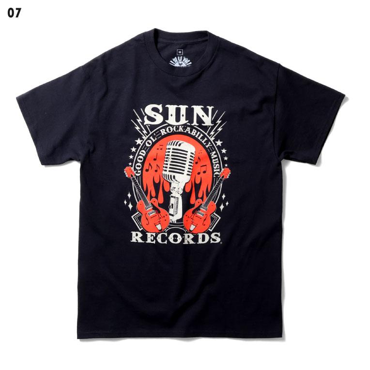 【並行輸入品】STEADY / ステディー SR100 SUN RECORDS MEN'S TEE / サンレコードメンズTEEシャツ -全7色- | LOS ANGELES APPAREL | 21