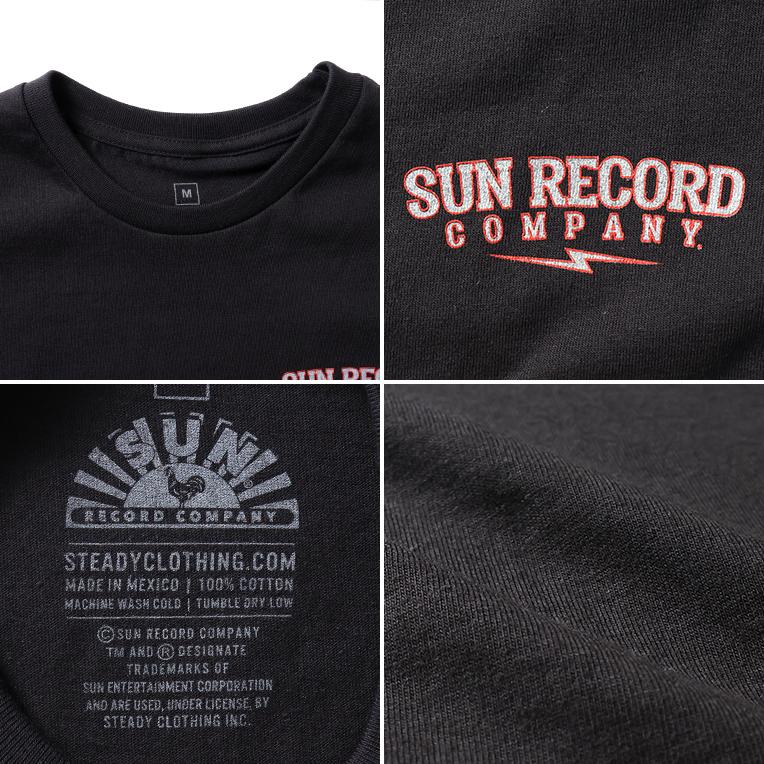 【並行輸入品】STEADY / ステディー SR100 SUN RECORDS MEN'S TEE / サンレコードメンズTEEシャツ -全7色- | LOS ANGELES APPAREL | 23