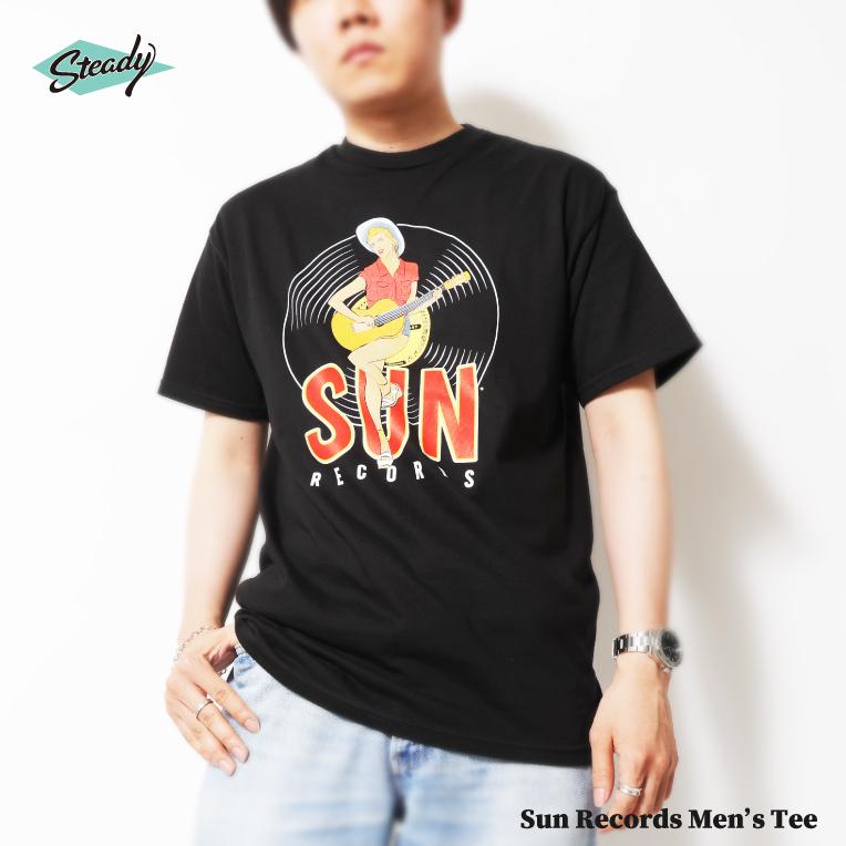 【並行輸入品】STEADY / ステディー SR100 SUN RECORDS MEN'S TEE / サンレコードメンズTEEシャツ -全7色- | LOS ANGELES APPAREL | 08