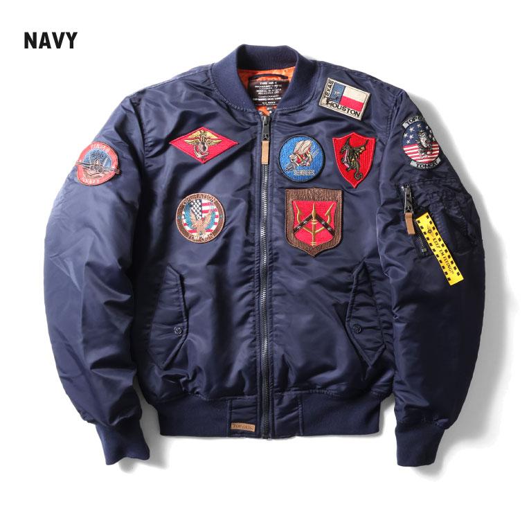 並行輸入品】TOP GUN / トップガン TOPGUN001 TOP MA-1 NYLON BOMBER